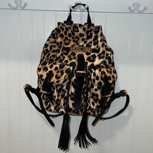 Moschino printed backpack